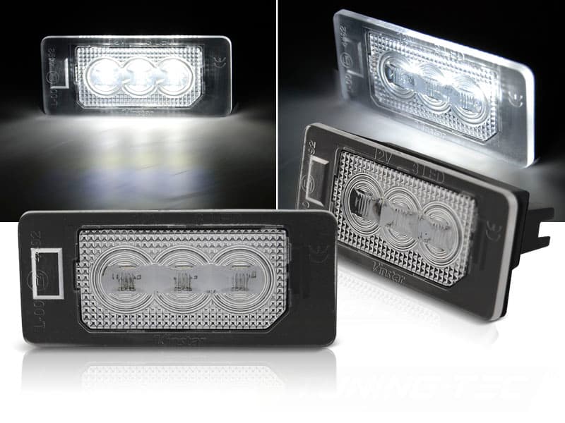 LED osvetlenie ŠPZ VW Golf VI Variant / Jetta VI / Passat B6, B7 Variant / Sharan II s Canbus 3xLED