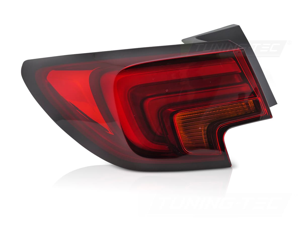 Zadné LED svetlo Opel Astra K 15-19 HB Red Smoke ľavé TYC