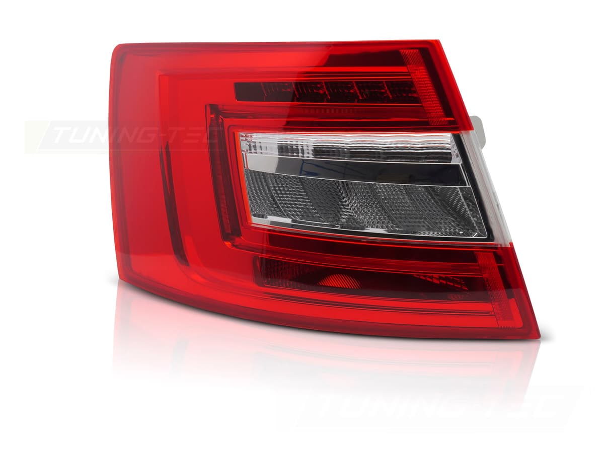 Zadné svetlo LED Škoda Octavia III 16-20 Liftback Red White ľavé