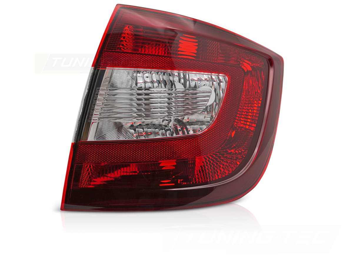 Zadné svetlo Škoda Rapid 12-17 Sedan Dark Red, pravé