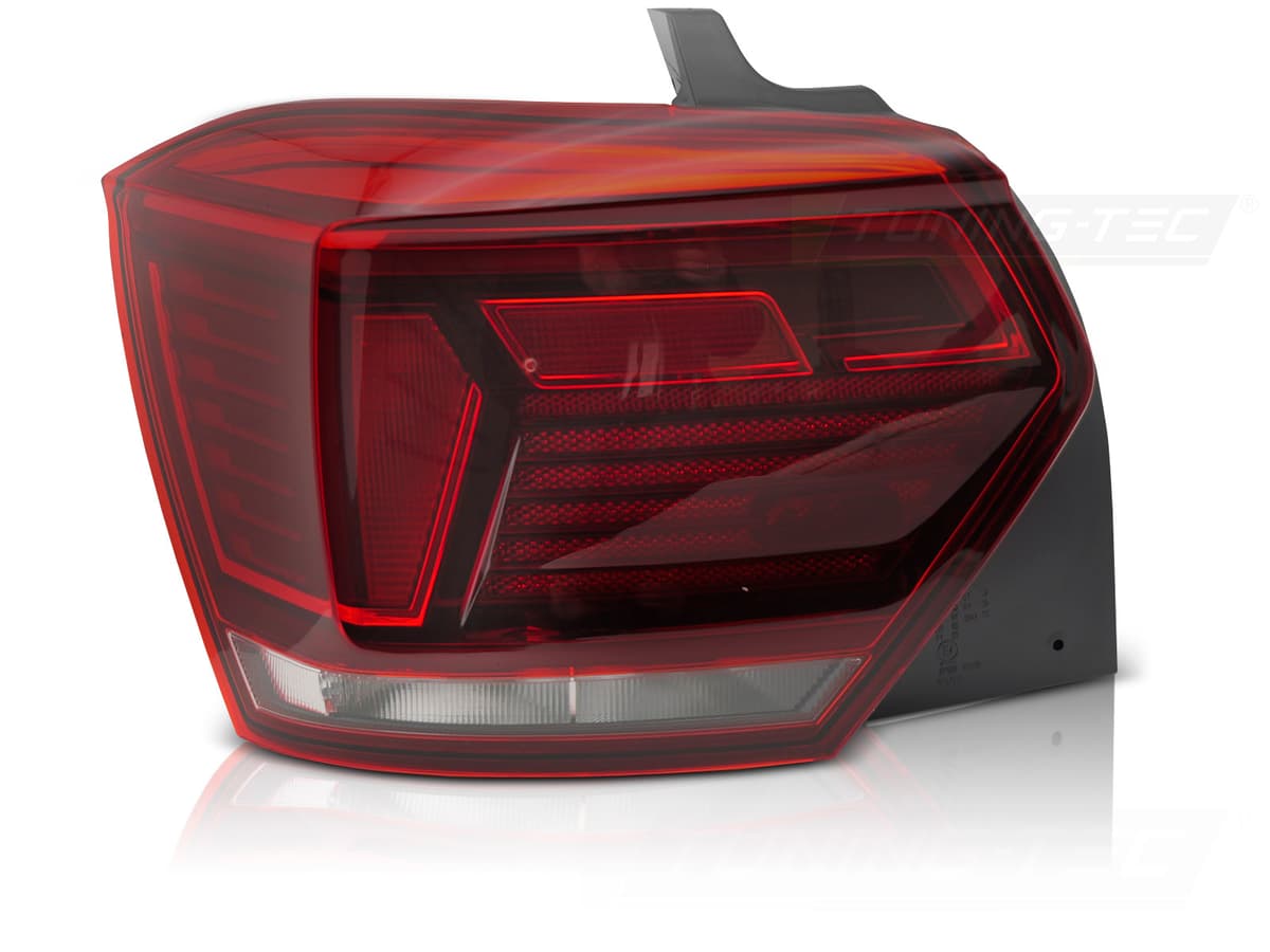 Zadné LED svetlo VW Polo 2G HB 17-21 Red White ľavé TYC