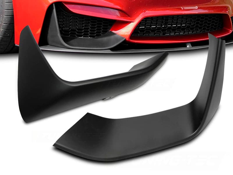 Predný splitter BMW F80 / F82 / F83 Performance Style Matt Black