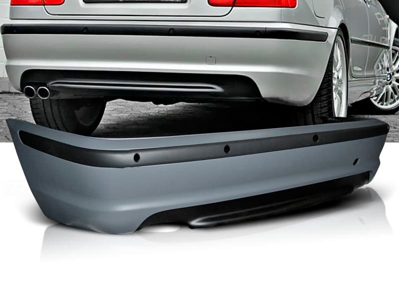 Zadný nárazník BMW E46 98-05 Sport Sedan PDC