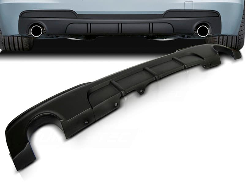 Difúzor BMW 5er F10 / F11 10-16 MP Twin Outlet Single Muffle