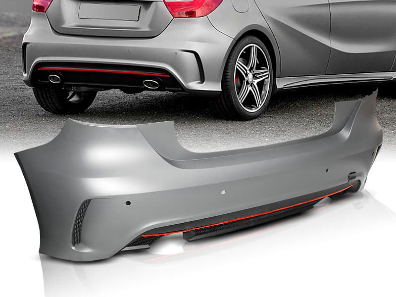 Zadný nárazník Mercedes A-Klasa W176 12-15 Sport PDC