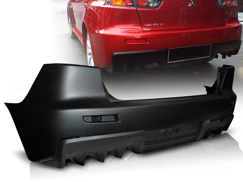 Zadný nárazník Mitsubishi Lancer 09-15 EVO Style