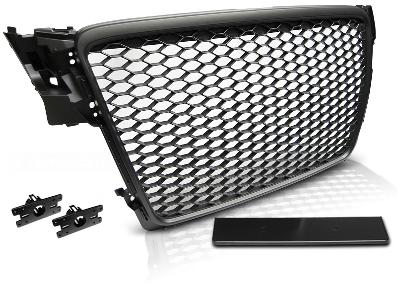 Predná maska Audi A4 B8 08-11 RS Style Black