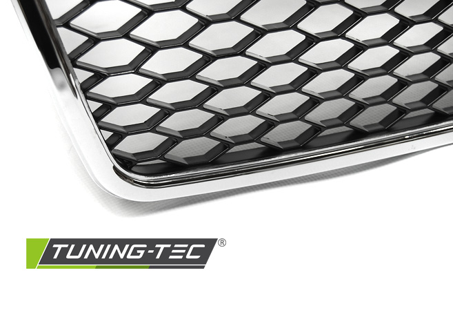 Predná maska Audi A4 04-08 RS Style Chrome – náhľad 3