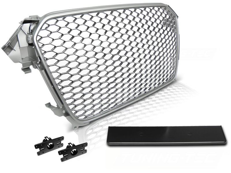 Predná maska Audi A4 B8 11-15 RS Style Silver