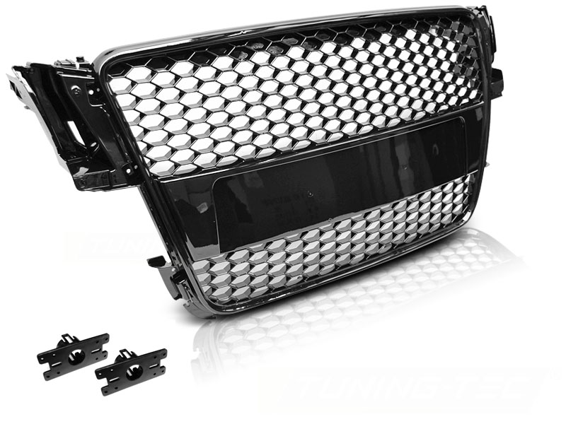 Predná maska Audi A5 07-11 RS Style Glossy Black