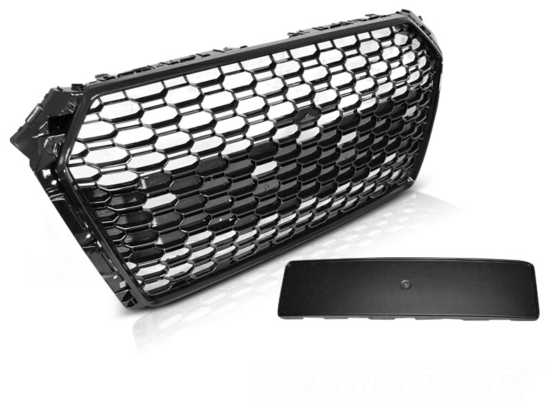 Predná maska RS4 Style Audi A4 B9 Glossy Black