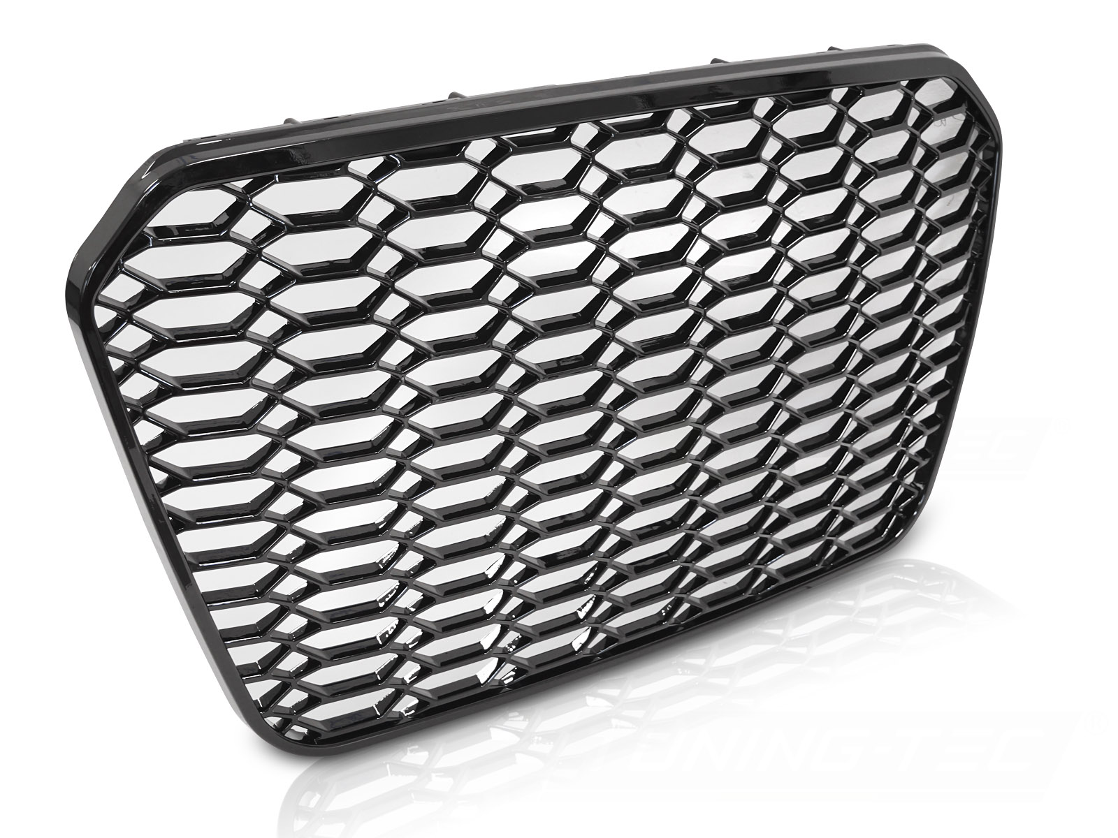 Predná maska Audi A6 C7 11-14 Sport Glossy Black - 87