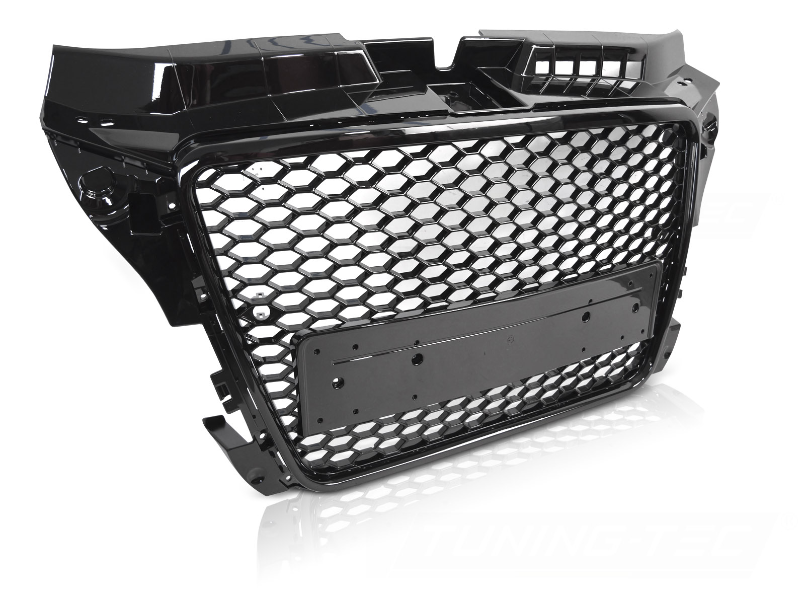 Predná maska Audi A3 08-12 Sport PDC Glossy Black