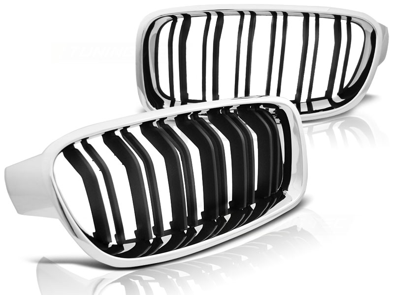 Predná maska BMW F30/F31 M3 Look Black Chrome