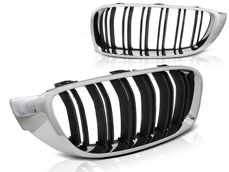 Predná maska BMW F32 F33 F36 M4 Look Black Chrome