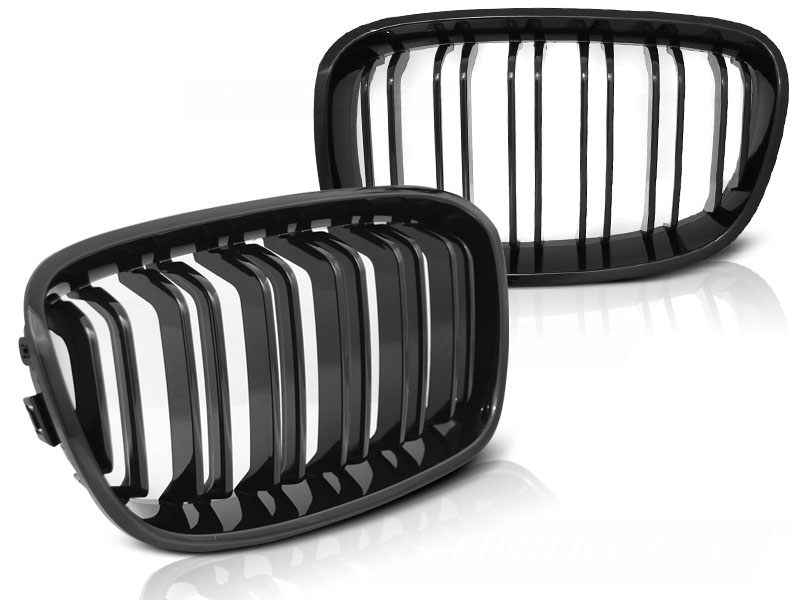 Predná maska BMW F20/F21 11-14 Double Bar Glossy Black