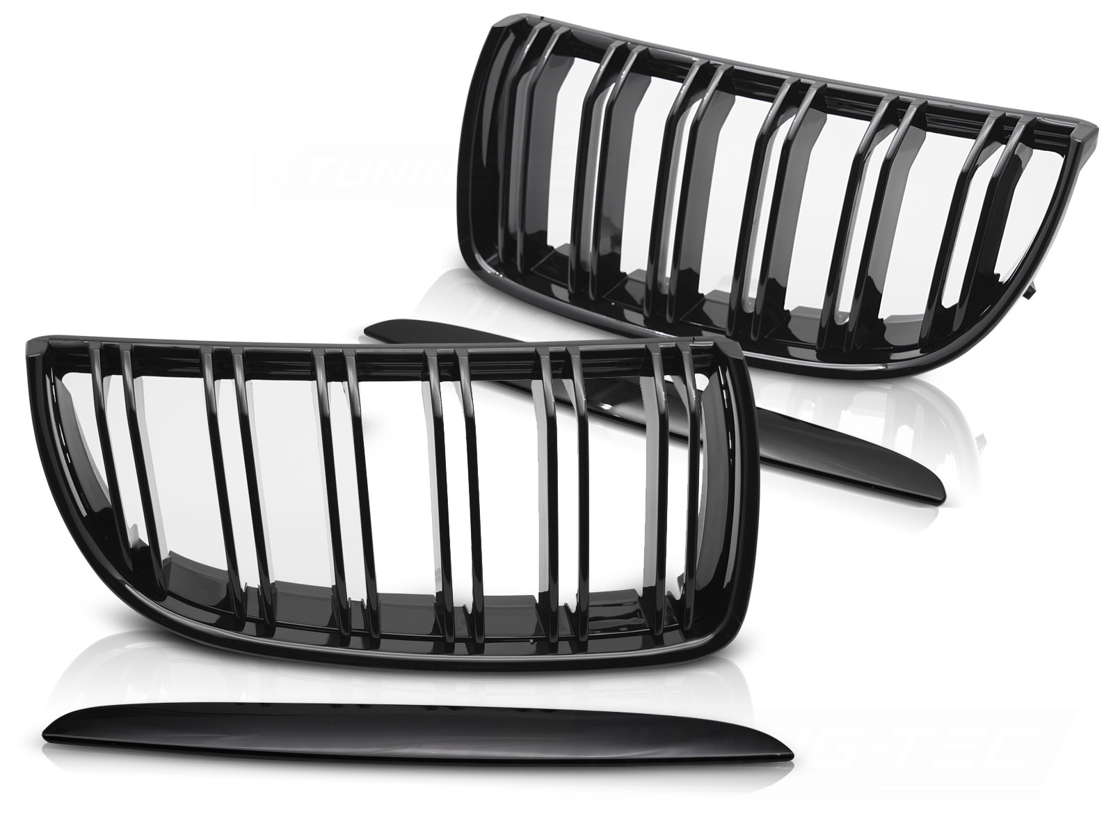 Predná maska BMW E90 E91 05-08 Glossy Black