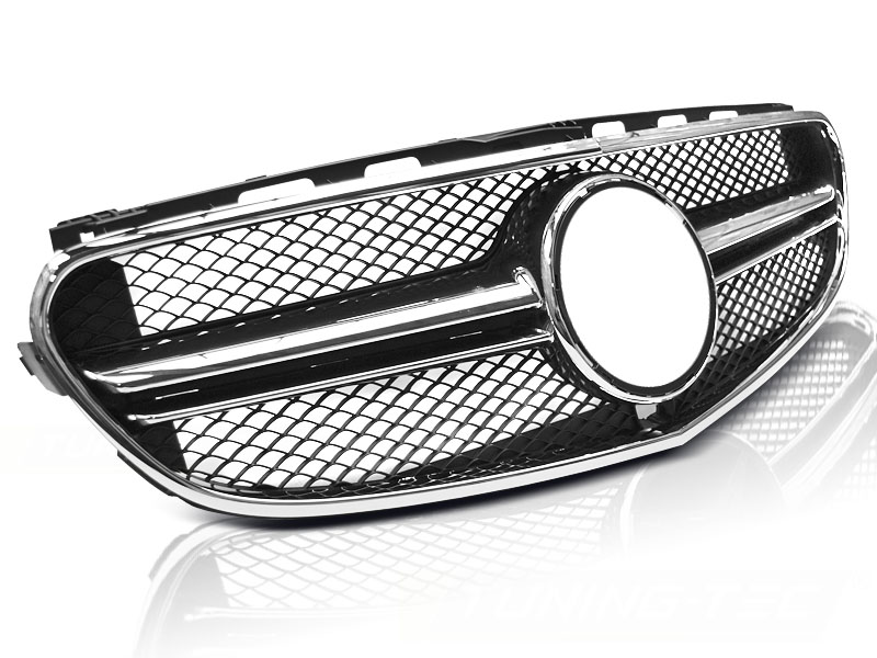 Predná maska Mercedes W212 13-16 Black Chrome