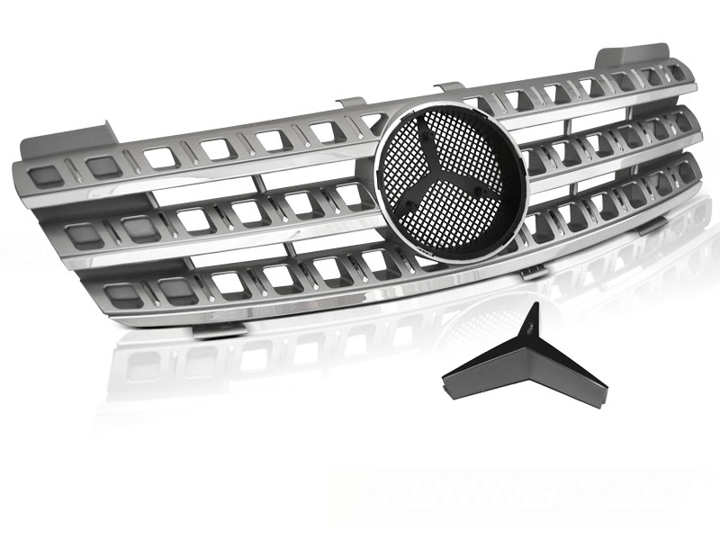 Predná maska Mercedes ML W164 05-08 Chrome Silver