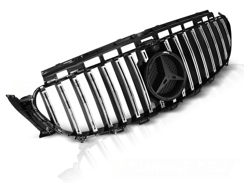 Predná maska Mercedes W213 16-19 Black Chrome
