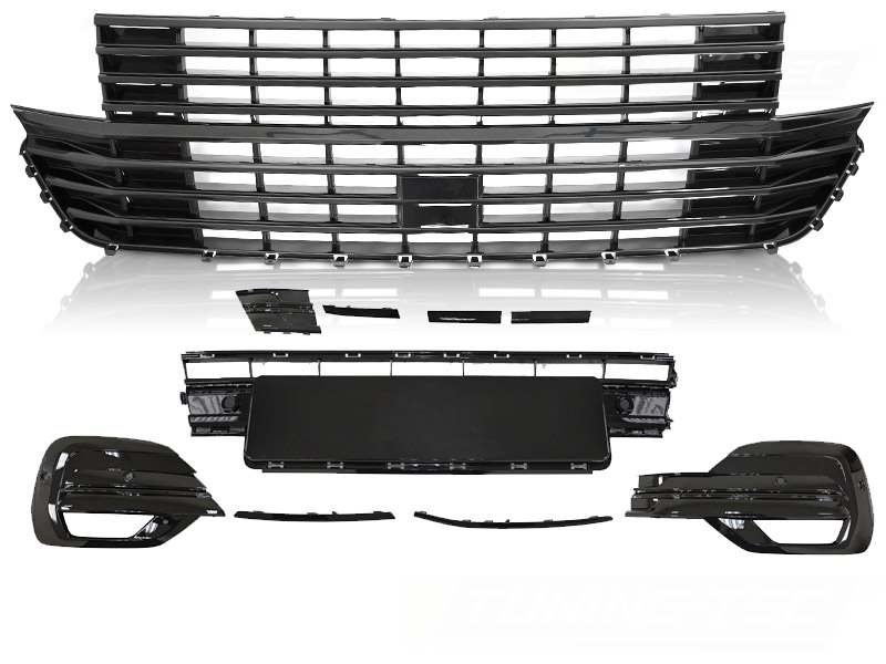 Predná maska VW T6.1 Glossy Black