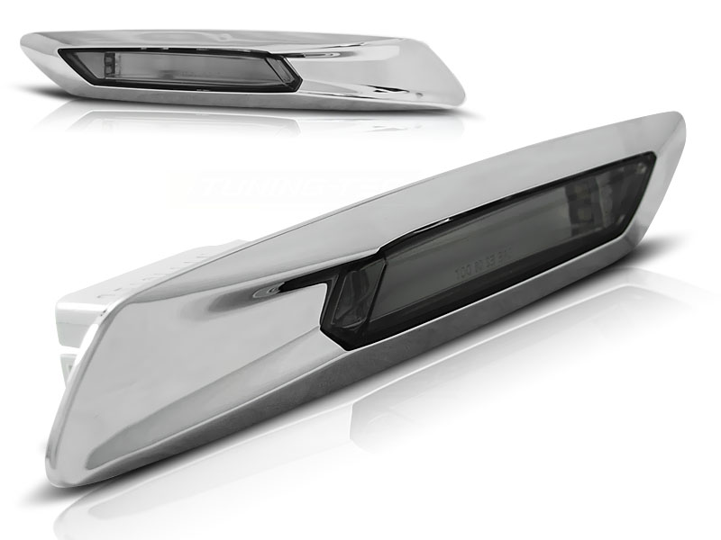 Bočné smerovky BMW F10/F11 10-13 Smoke Silver