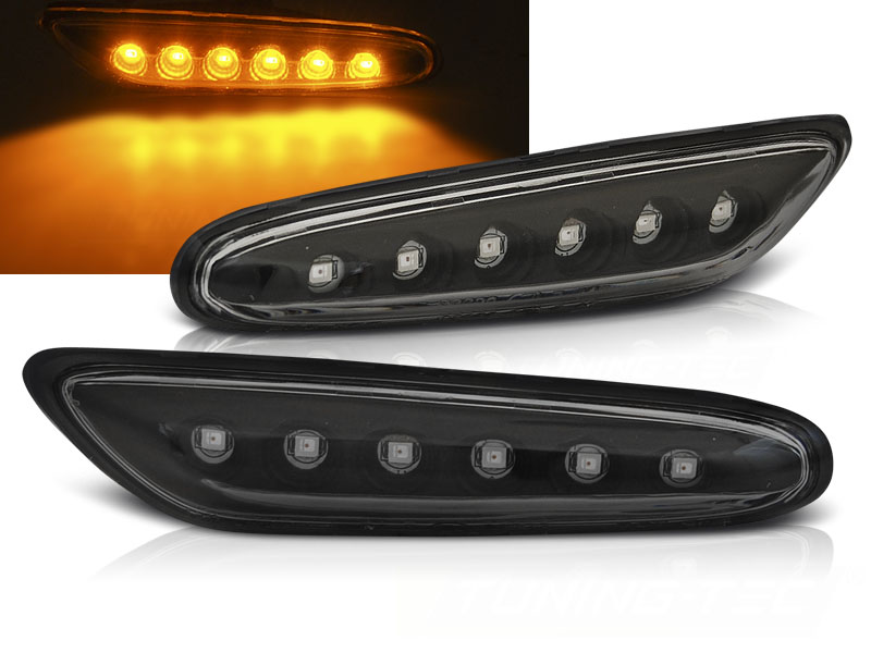 Bočné smerovky BMW E46 01-05 LED Black - 31