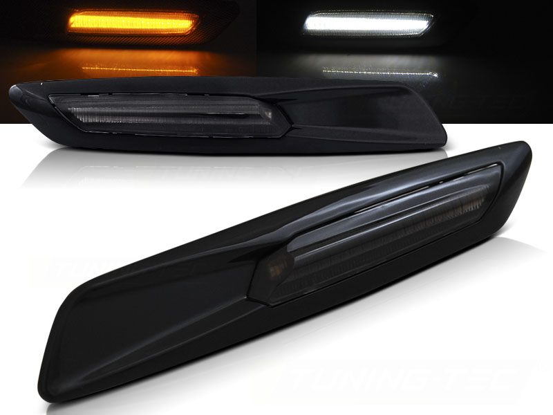 Bočné smerovky BMW E60/E90/E92/E82 LED Black