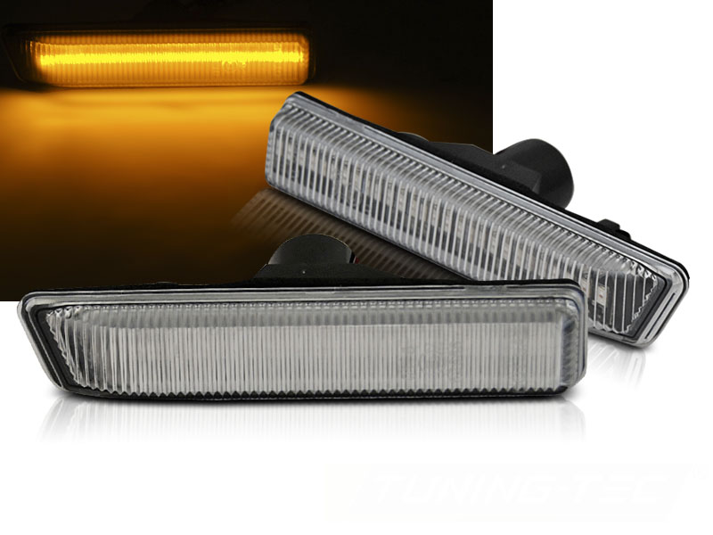 Bočné smerovky BMW X5 E53 LED Chrome