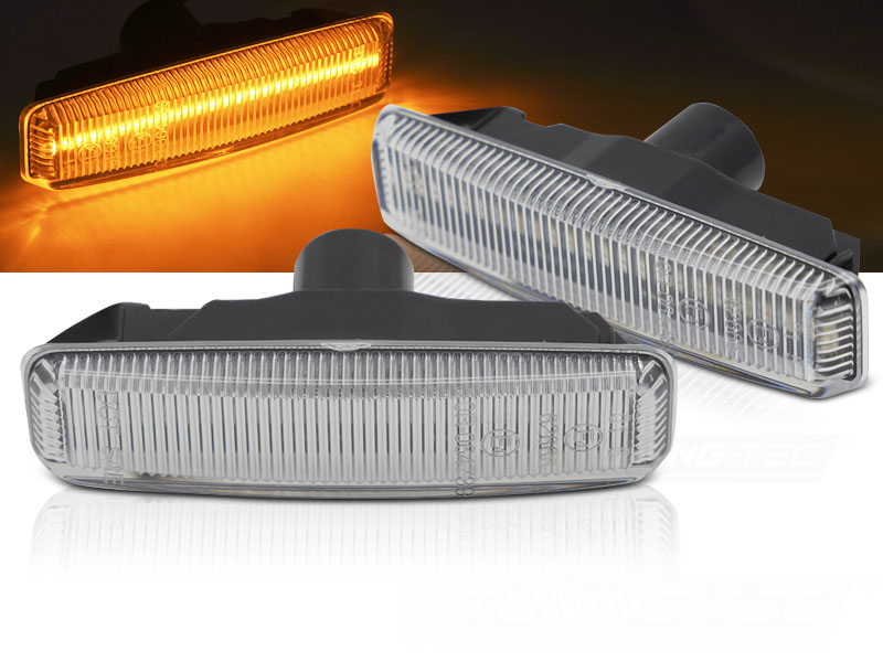 Bočné smerovky BMW E39 LED Dynamic White
