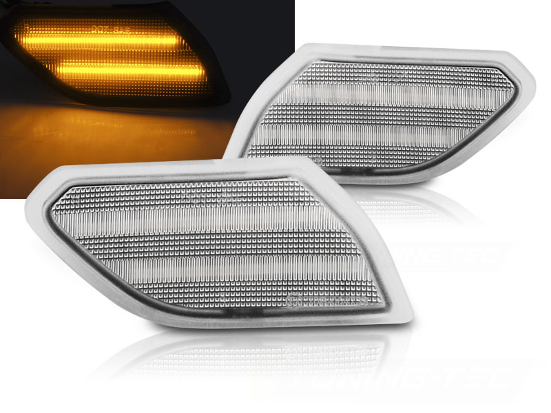 Bočné smerovky Jeep Wrangler JL LED Chrome