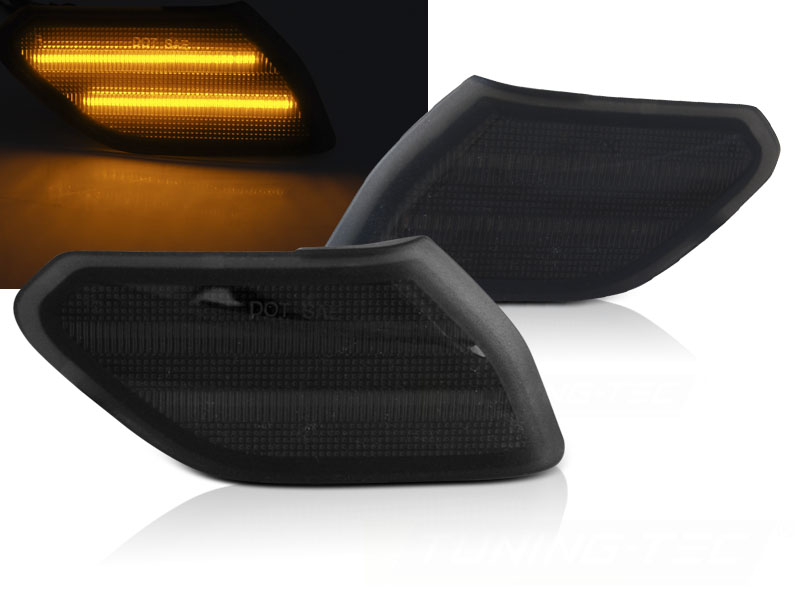 Bočné smerovky Jeep Wrangler JL LED Smoke