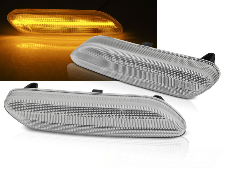 Bočné smerovky Mini R60 R61 LED Dynamic White