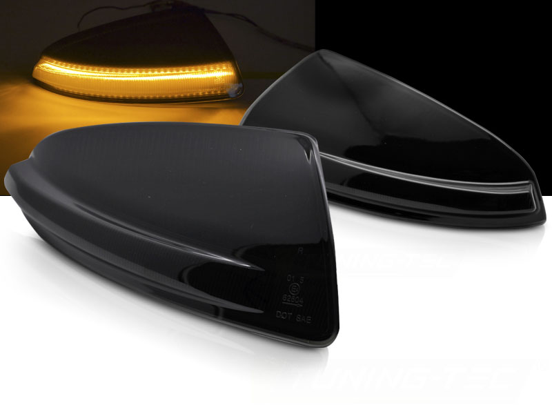 Smerovky do zrkadiel Mercedes W204 W164 LED Dynamic Smoke