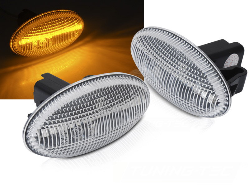 Bočné smerovky 107 206 307 C1 C2 C3 C4 LED Dynamic White