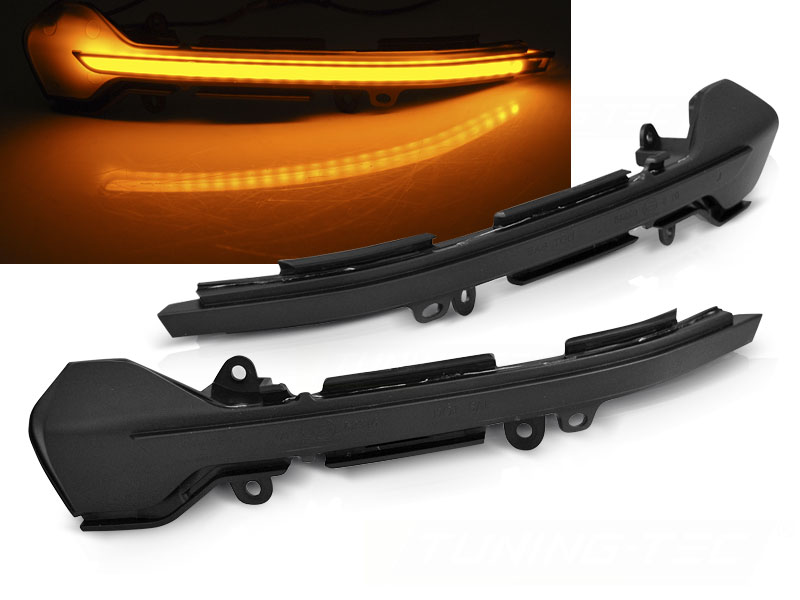 Smerovky do zrkadiel Seat Leon Ibiza Arona LED Dynamic Smoke