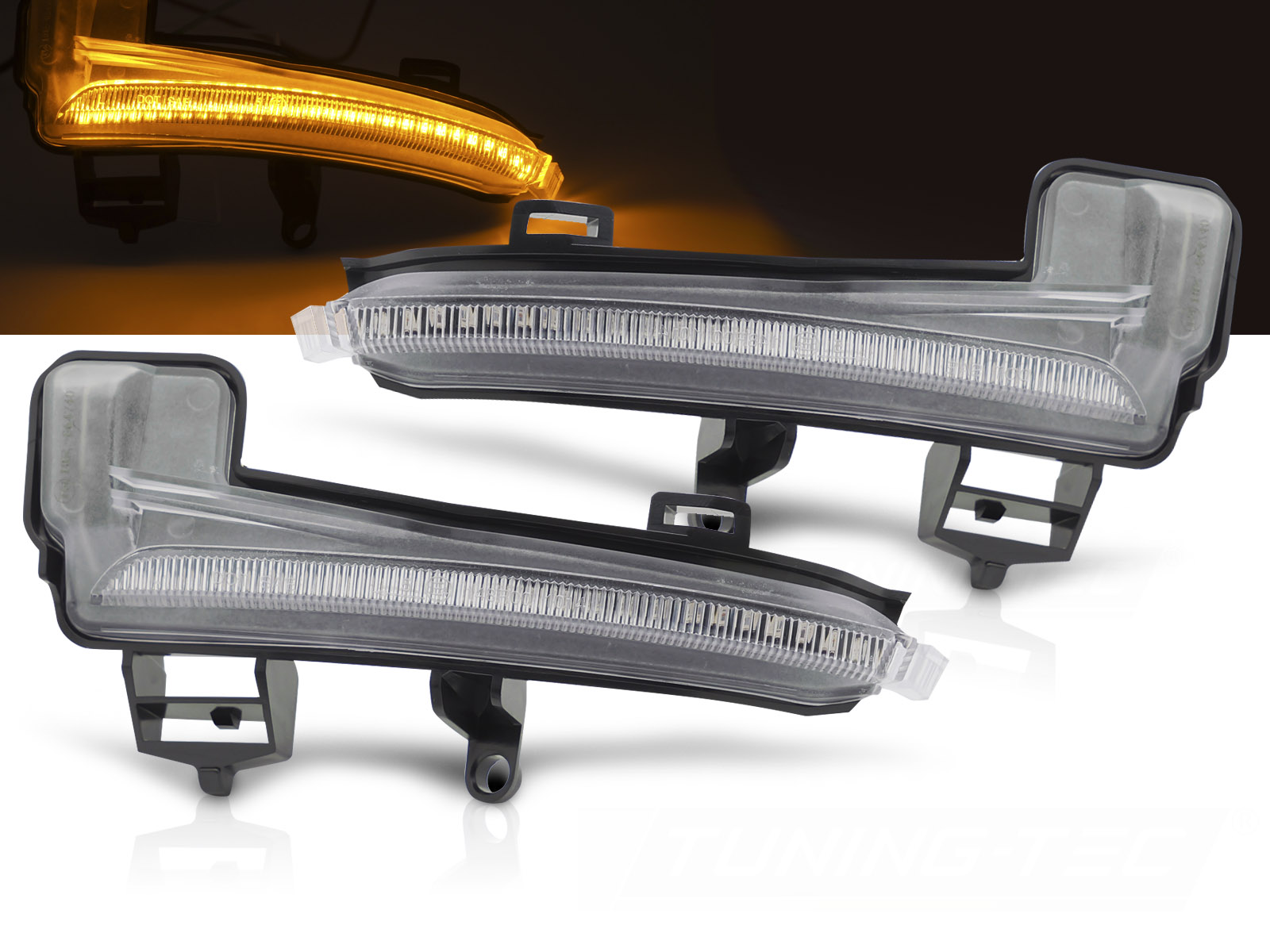 Smerovky do zrkadiel Škoda SuperB 3 LED Dynamic White