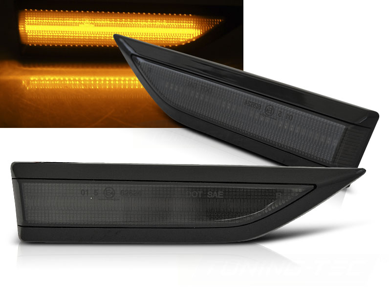 Bočné smerovky VW Caddy 15-20 LED Dynamic Black