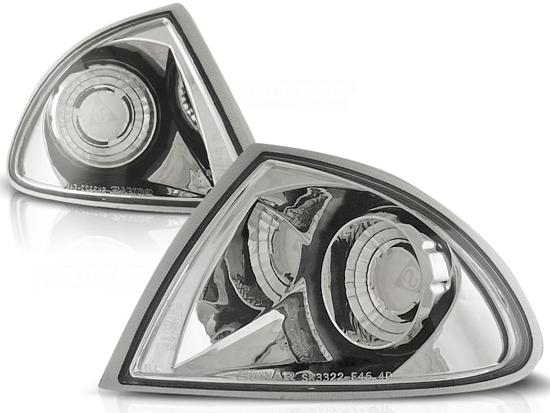 Predné smerovky BMW E46 Sedan/Touring 98-01 Chrome - 11
