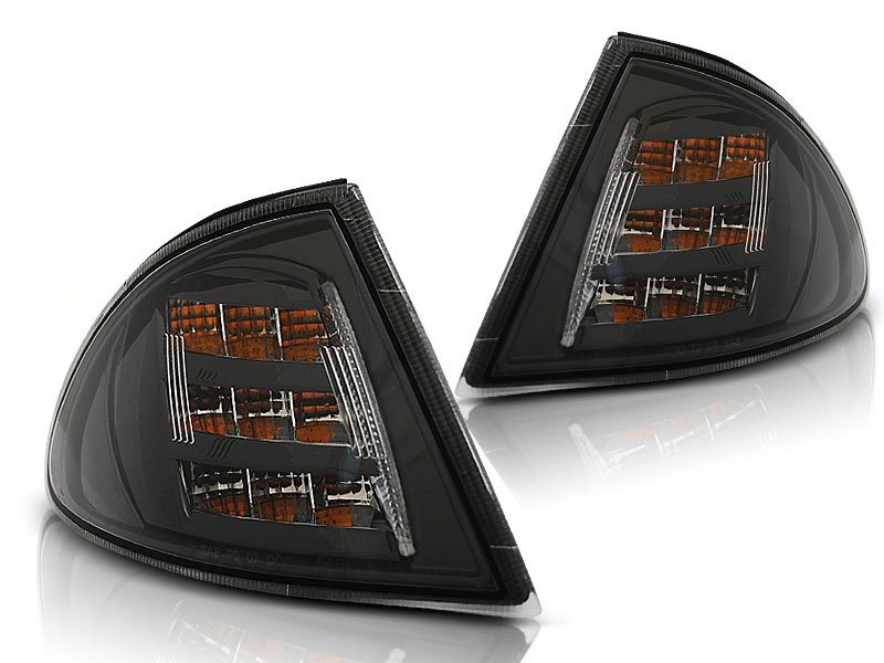 Predné smerovky BMW E46 Sedan/Touring 98-01 LED Black