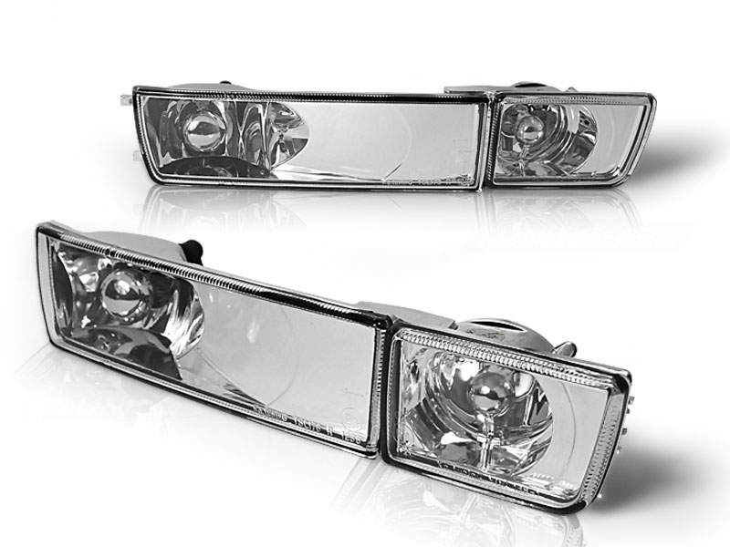Predné smerovky VW Golf 3/Vento s hmlovkami Chrome