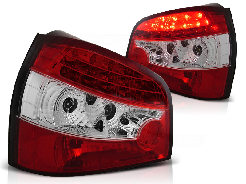 Zadné svetlá Audi A3 96-03 LED Red White - 01