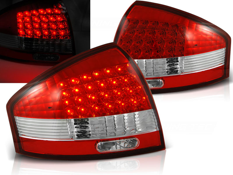 Zadné svetlá Audi A6 C5 97-04 LED Red White