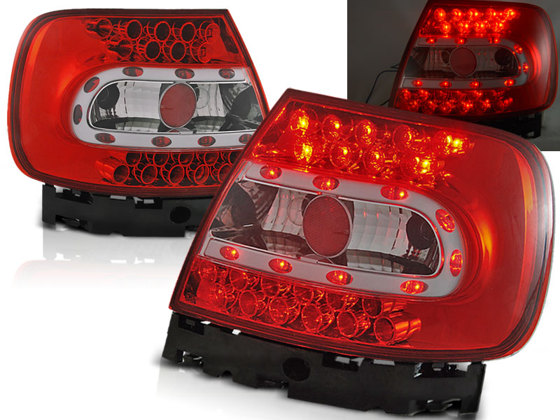Zadné svetlá Audi A4 Limousine 94-00 LED Clear Red