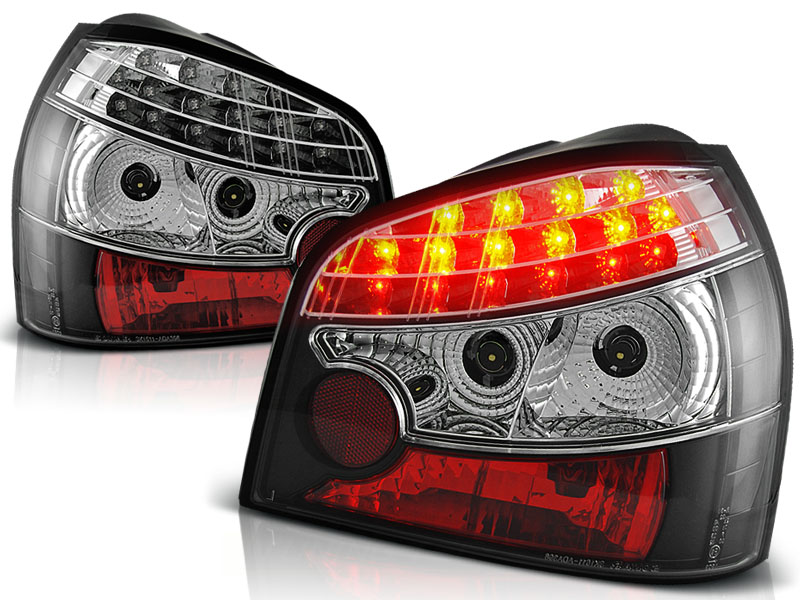 Zadné svetlá Audi A3 96-03 LED Black - 08