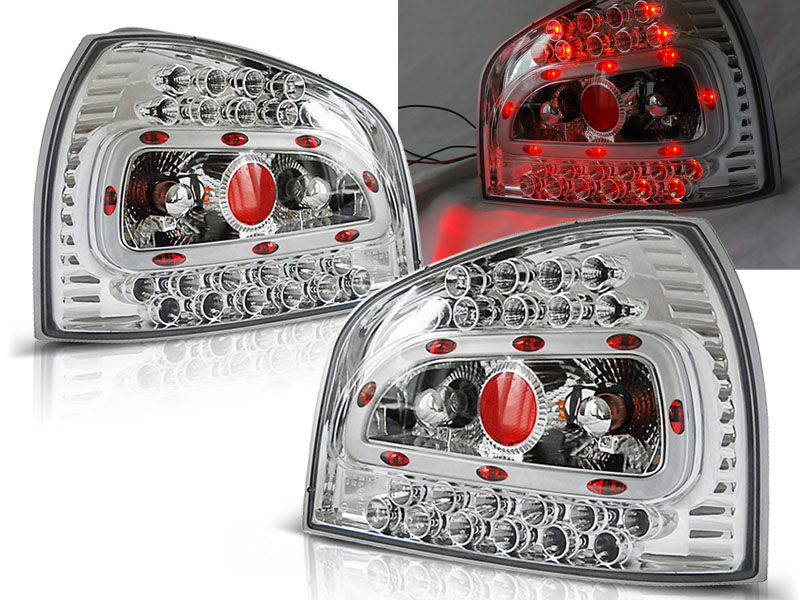 Zadné svetlá Audi A3 96-03 LED Chrome - 16