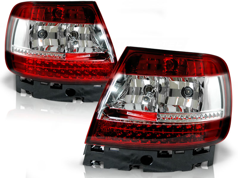 Zadné svetlá Audi A4 95-00 LED Red White - 25