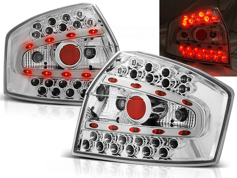 Zadné svetlá Audi A4 Sedan 00-04 LED Chrome - 31