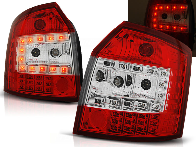 Zadné svetlá Audi A4 Avant 00-04 LED Red White