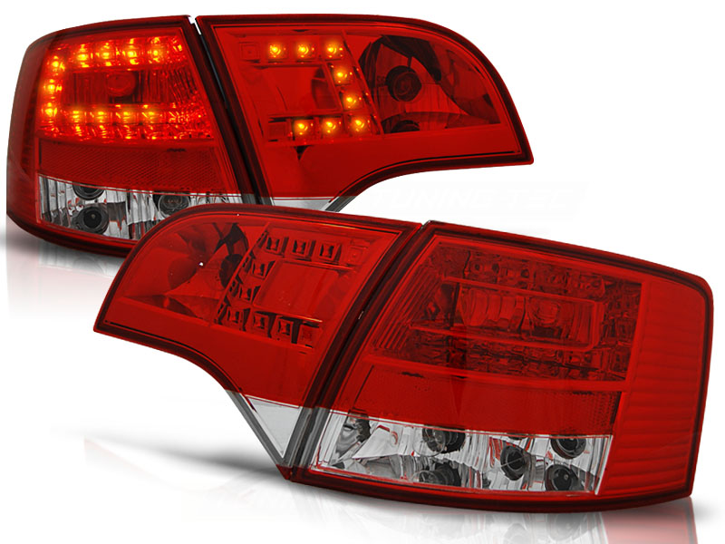 Zadné svetlá Audi A4 B7 04-08 Avant Clear